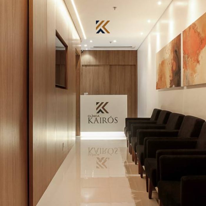 Recepção da Clínica Kairós